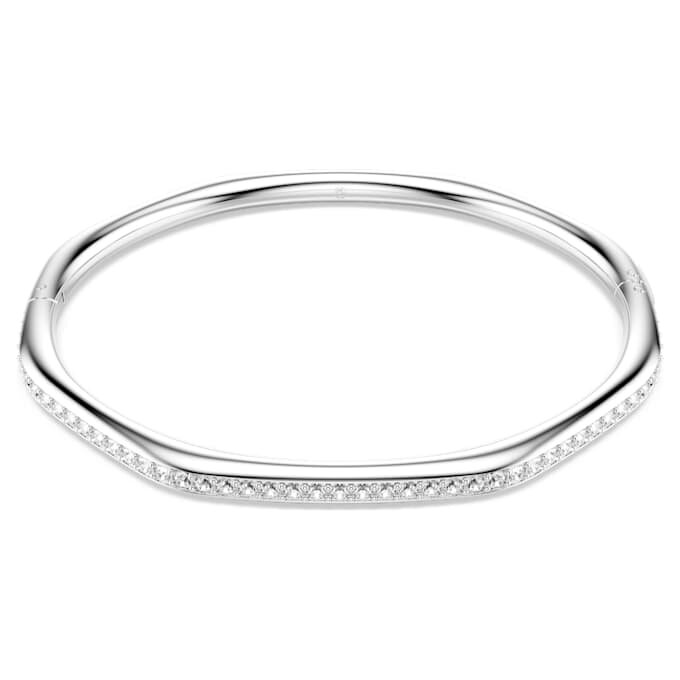 Bracelet Dextera de forme octogonale, taille ronde, blanc, plaqué rhodium Bracelet Dextera de forme octogonale, taille ronde, blanc, plaqué rhodium