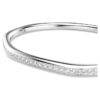Bracelet Dextera de forme octogonale, taille ronde, blanc, plaqué rhodium Bracelet Dextera de forme octogonale, taille ronde, blanc, plaqué rhodium
