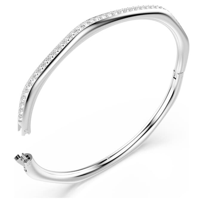 Bracelet Dextera de forme octogonale, taille ronde, blanc, plaqué rhodium Bracelet Dextera de forme octogonale, taille ronde, blanc, plaqué rhodium