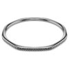 Bracelet Dextera de forme octogonale, taille ronde, blanc, plaqué ruthénium Bracelet Dextera de forme octogonale, taille ronde, blanc, plaqué ruthénium