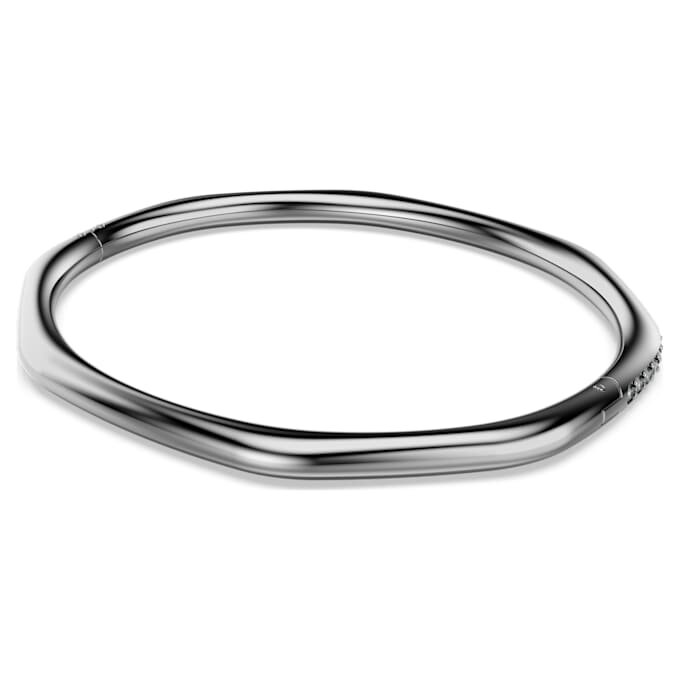 Bracelet Dextera de forme octogonale, taille ronde, blanc, plaqué ruthénium Bracelet Dextera de forme octogonale, taille ronde, blanc, plaqué ruthénium