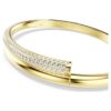 Bracelet Dextera à fermeture magnétique, blanc, plaqué or Bracelet Dextera à fermeture magnétique, blanc, plaqué or