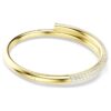 Bracelet Dextera à fermeture magnétique, blanc, plaqué or Bracelet Dextera à fermeture magnétique, blanc, plaqué or