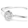Bracelet Dextera à taille ronde, blanc, plaqué rhodium Bracelet Dextera à taille ronde, blanc, plaqué rhodium