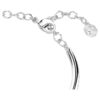 Bracelet Dextera à taille ronde, blanc, plaqué rhodium Bracelet Dextera à taille ronde, blanc, plaqué rhodium