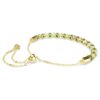 Bracelet Dextera à taille ronde, vert, finition dorée Bracelet Dextera à taille ronde, vert, finition dorée