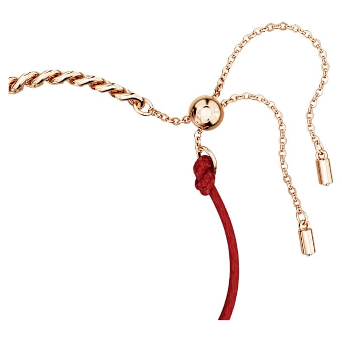 Bracelet Dragon et Phénix « Griffe de dragon », rouge, finition métaux mélangés Bracelet Dragon et Phénix « Griffe de dragon », rouge, finition métaux mélangés