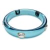 Bracelet Dulcis à taille octogonale, bleu, plaqué or Bracelet Dulcis à taille octogonale, bleu, plaqué or