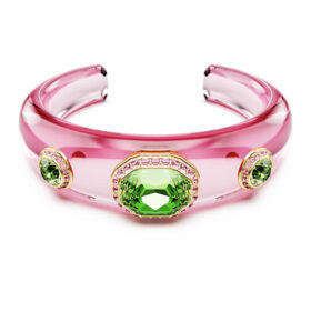 Bracelet Dulcis à tailles variées, multicolore, plaqué or