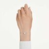 Bracelet Eternity avec diamants synthétiques 0,5 ct au total, en forme de cœur, argent sterling Bracelet Eternity avec diamants synthétiques 0,5 ct au total, en forme de cœur, argent sterling