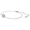 Bracelet Eternity avec diamants synthétiques 0,5 ct au total, en forme de cœur, argent sterling Bracelet Eternity avec diamants synthétiques 0,5 ct au total, en forme de cœur, argent sterling