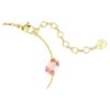 Bracelet Gema : tailles variées, cristaux pendants, multicolore, plaqué or Bracelet Gema : tailles variées, cristaux pendants, multicolore, plaqué or