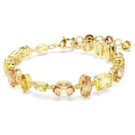 Bracelet Gema, tailles variées, jaune, plaqué or