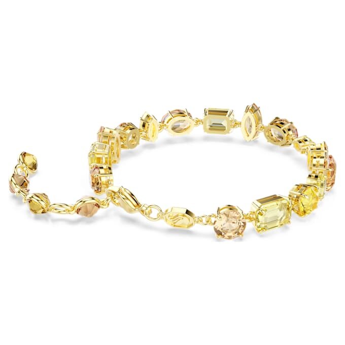 Bracelet Gema, tailles variées, jaune, plaqué or Bracelet Gema, tailles variées, jaune, plaqué or