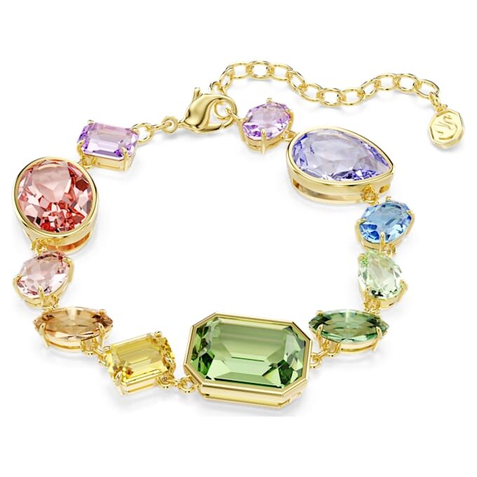 Bracelet Gema, tailles variées, multicolore, plaqué or Bracelet Gema, tailles variées, multicolore, plaqué or