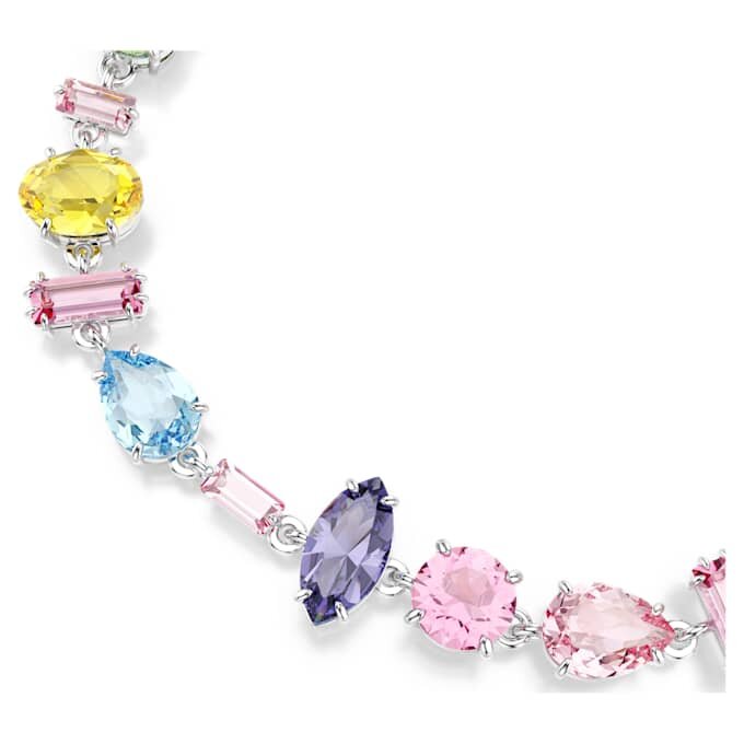 Bracelet Gema, tailles variées, multicolore, plaqué rhodium Bracelet Gema, tailles variées, multicolore, plaqué rhodium