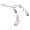 Bracelet Gema, tailles variées, multicolore, plaqué rhodium Bracelet Gema, tailles variées, multicolore, plaqué rhodium