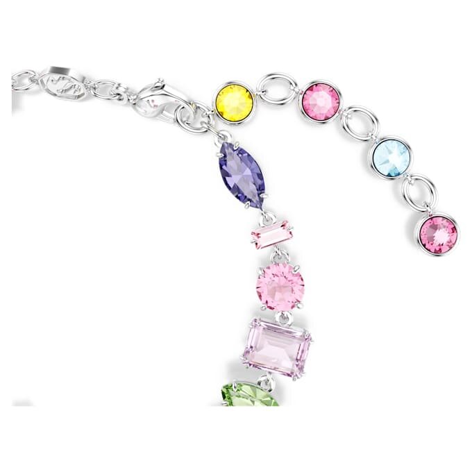 Bracelet Gema, tailles variées, multicolore, plaqué rhodium Bracelet Gema, tailles variées, multicolore, plaqué rhodium