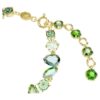 Bracelet Gema, tailles variées, vert, plaqué or Bracelet Gema, tailles variées, vert, plaqué or