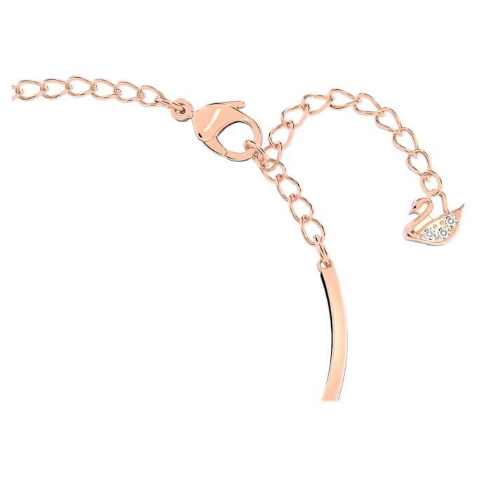 Bracelet Hyperbola « Infinity and Heart », blanc, finition métaux mélangés Bracelet Hyperbola « Infinity and Heart », blanc, finition métaux mélangés