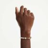 Bracelet Idyllia « Crystal Pearl », blanc, plaqué or Bracelet Idyllia « Crystal Pearl », blanc, plaqué or