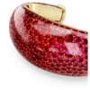 Bracelet Idyllia rouge, plaqué or Bracelet Idyllia rouge, plaqué or