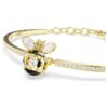 Bracelet Idyllia à tailles variées, abeille, multicolore, plaqué or Bracelet Idyllia à tailles variées, abeille, multicolore, plaqué or