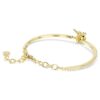 Bracelet Idyllia à tailles variées, abeille, multicolore, plaqué or Bracelet Idyllia à tailles variées, abeille, multicolore, plaqué or