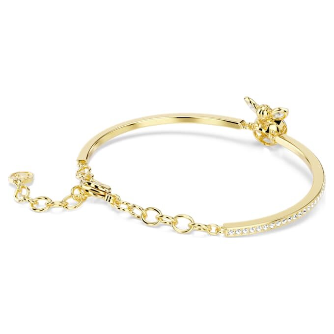 Bracelet Idyllia à tailles variées, abeille, multicolore, plaqué or Bracelet Idyllia à tailles variées, abeille, multicolore, plaqué or