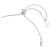 Bracelet Idyllia, tailles variées, cœur et flèche, blanc, plaqué rhodium Bracelet Idyllia, tailles variées, cœur et flèche, blanc, plaqué rhodium