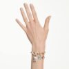 Bracelet Idyllia : tailles variées, motifs variés, multicolore, plaqué or Bracelet Idyllia : tailles variées, motifs variés, multicolore, plaqué or