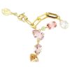 Bracelet Idyllia : tailles variées, motifs variés, multicolore, plaqué or Bracelet Idyllia : tailles variées, motifs variés, multicolore, plaqué or