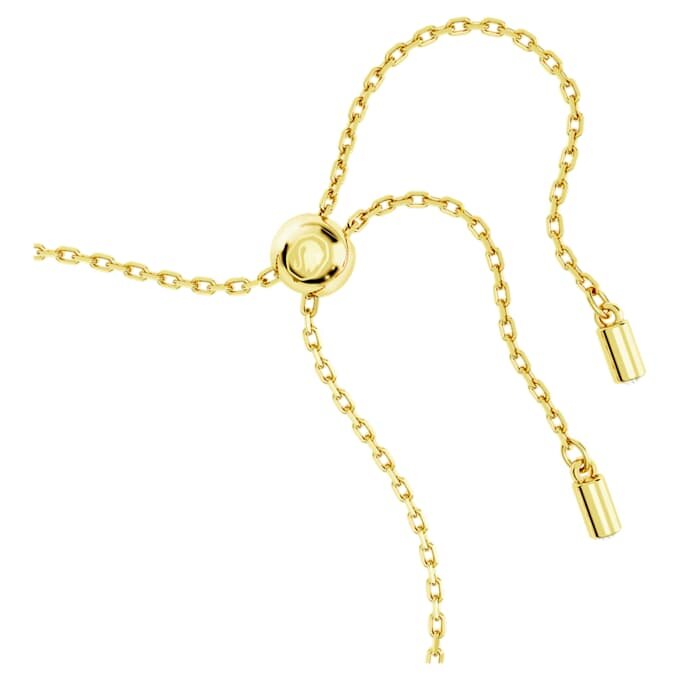 Bracelet Idyllia, tailles variées, trèfle, vert, plaqué or Bracelet Idyllia, tailles variées, trèfle, vert, plaqué or