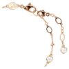 Bracelet Imber à coupe ronde, blanc, plaqué or rose Bracelet Imber à coupe ronde, blanc, plaqué or rose