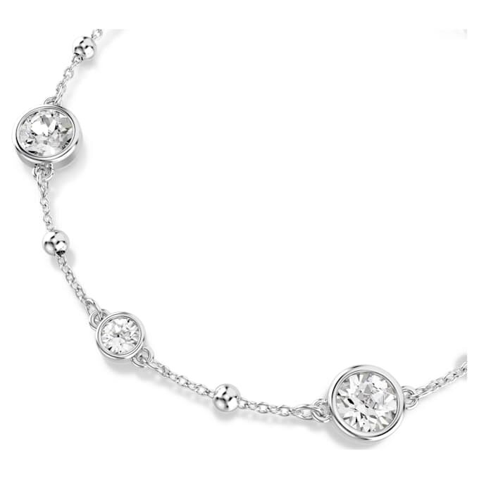 Bracelet Imber, taille ronde, blanc, plaqué rhodium Bracelet Imber, taille ronde, blanc, plaqué rhodium