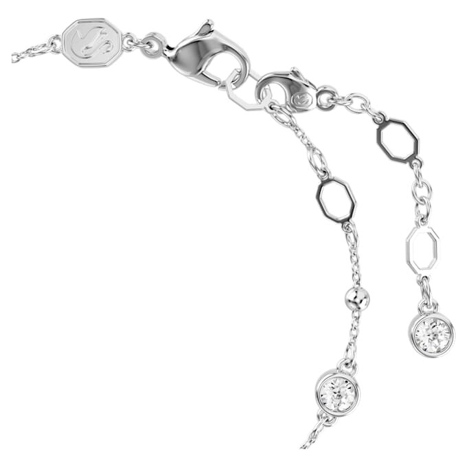 Bracelet Imber, taille ronde, blanc, plaqué rhodium Bracelet Imber, taille ronde, blanc, plaqué rhodium