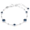 Bracelet Imber à taille ronde, bleu, plaqué rhodium Bracelet Imber à taille ronde, bleu, plaqué rhodium