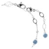 Bracelet Imber à taille ronde, bleu, plaqué rhodium Bracelet Imber à taille ronde, bleu, plaqué rhodium