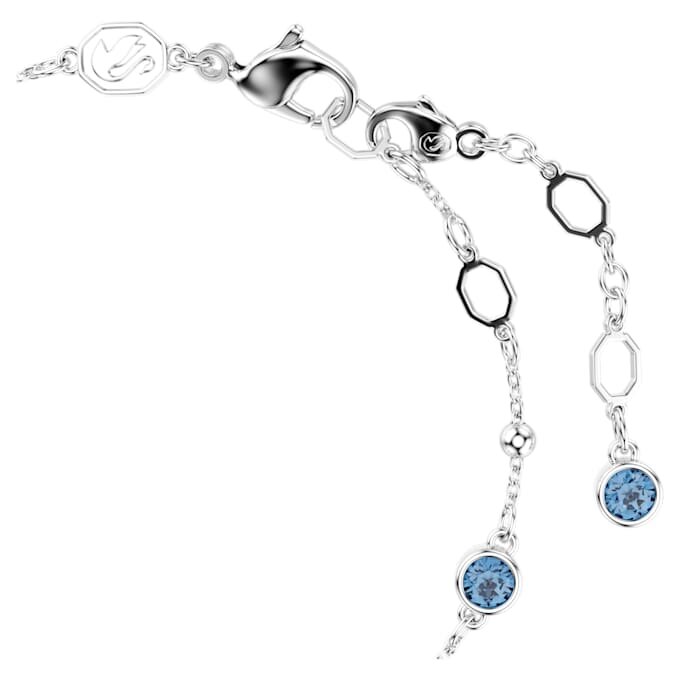 Bracelet Imber à taille ronde, bleu, plaqué rhodium Bracelet Imber à taille ronde, bleu, plaqué rhodium