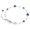 Bracelet Imber à taille ronde, bleu, plaqué rhodium Bracelet Imber à taille ronde, bleu, plaqué rhodium