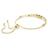 Bracelet Imber à tailles rondes variées, blanc, plaqué or Bracelet Imber à tailles rondes variées, blanc, plaqué or