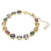Bracelet Imber à tailles variées, multicolore, plaqué or