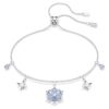 Bracelet Magic « Flocon de neige », bleu, plaqué rhodium Bracelet Magic « Flocon de neige », bleu, plaqué rhodium