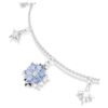 Bracelet Magic « Flocon de neige », bleu, plaqué rhodium Bracelet Magic « Flocon de neige », bleu, plaqué rhodium