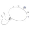Bracelet Magic « Flocon de neige », bleu, plaqué rhodium Bracelet Magic « Flocon de neige », bleu, plaqué rhodium