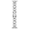 Bracelet à maillons pour Apple Watch® 40 mm et 41 mm, couleur argentée, acier inoxydable Bracelet à maillons pour Apple Watch® 40 mm et 41 mm, couleur argentée, acier inoxydable