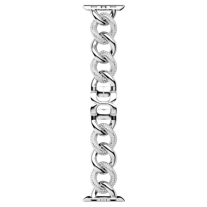Bracelet à maillons pour Apple Watch® 40 mm et 41 mm, couleur argentée, acier inoxydable Bracelet à maillons pour Apple Watch® 40 mm et 41 mm, couleur argentée, acier inoxydable