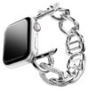 Bracelet à maillons pour Apple Watch® 40 mm et 41 mm, couleur argentée, acier inoxydable Bracelet à maillons pour Apple Watch® 40 mm et 41 mm, couleur argentée, acier inoxydable
