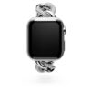 Bracelet à maillons pour Apple Watch® 40 mm et 41 mm, couleur argentée, acier inoxydable Bracelet à maillons pour Apple Watch® 40 mm et 41 mm, couleur argentée, acier inoxydable