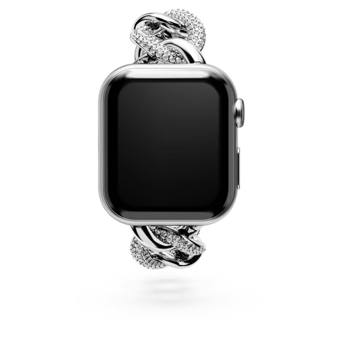 Bracelet à maillons pour Apple Watch® 40 mm et 41 mm, couleur argentée, acier inoxydable Bracelet à maillons pour Apple Watch® 40 mm et 41 mm, couleur argentée, acier inoxydable